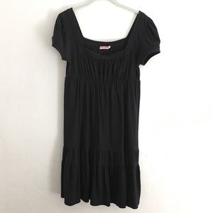Juicy Couture Black Empire Waist Dress Vintage